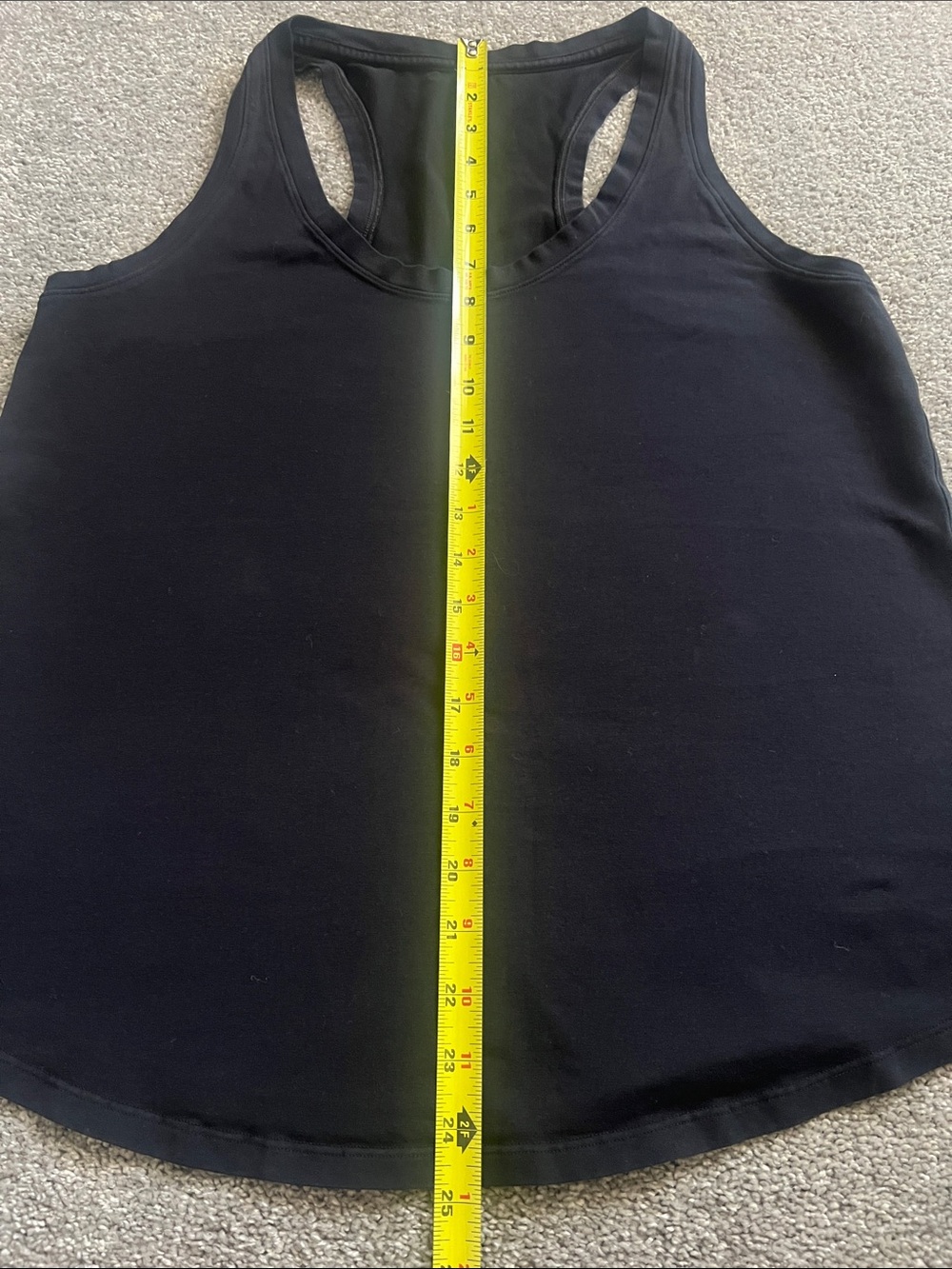 Lululemon Black Racerback Tank Top - Picture 4 of 6